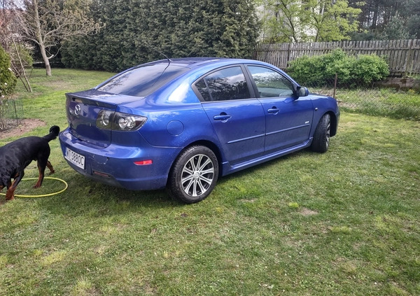 Mazda 3 cena 14900 przebieg: 154246, rok produkcji 2007 z Solec Kujawski małe 56